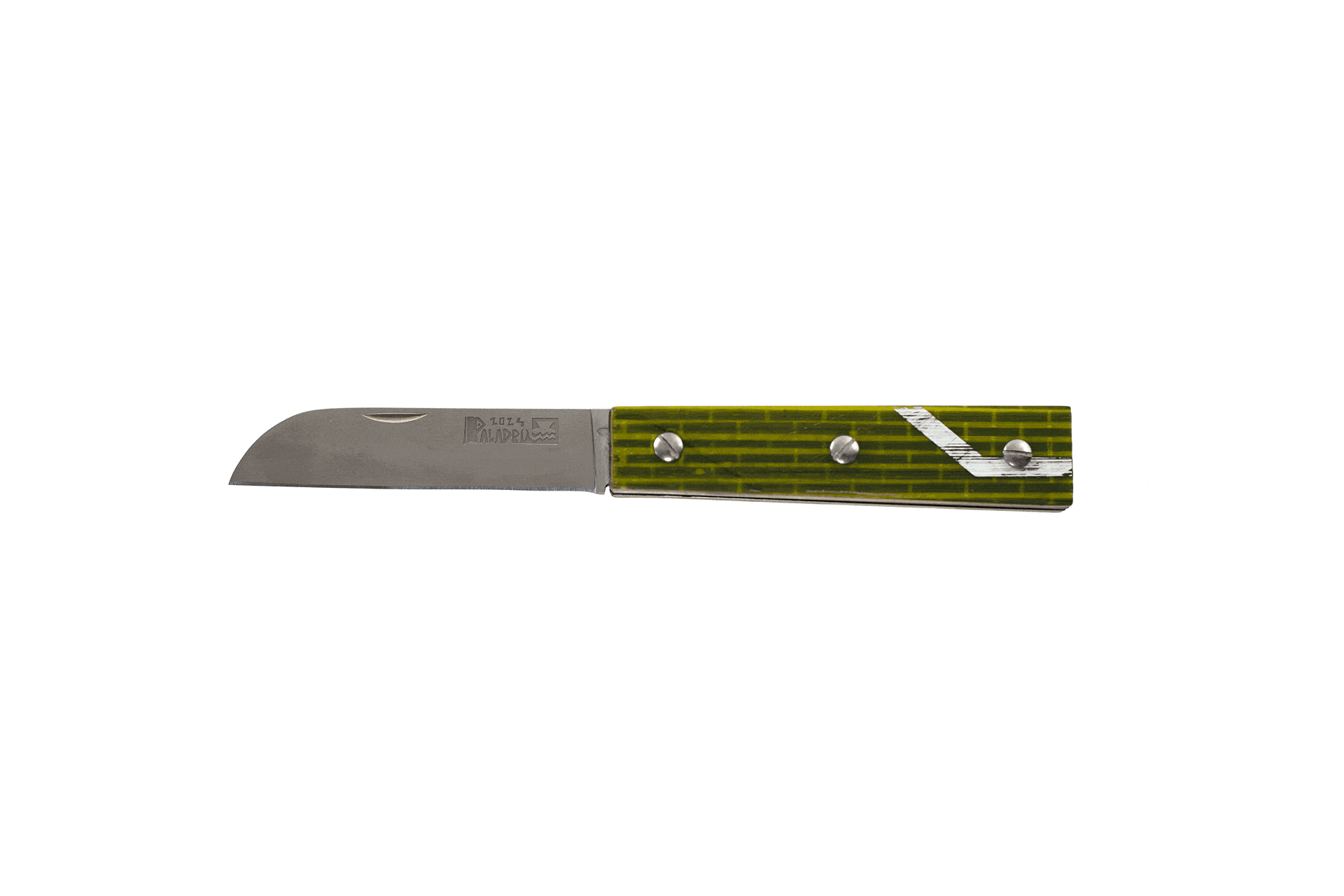 GIF Le Paladru Alpin manche en ski vert foncé / blanc / vert clair